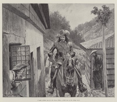 Sous la robe rouge, par Stanley J Weyman - Richard Caton Woodville junior